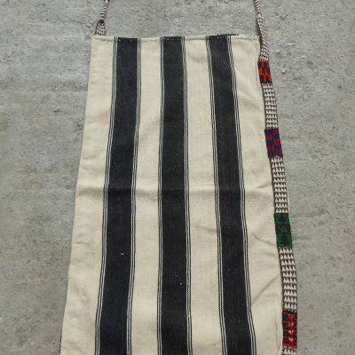 Chuval Bag, Handmade Turkish Bag, White Chuval Bag, Unique Chuval Bag, Kilim Bag, Traditional Kilim Bag, Vintage Bag, 61x113cm/2’0x3’8