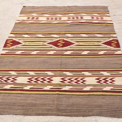 Turkish Kilim Rug, Anatolian Kilim Rug Vintage Navajo Kilim Rug, Aztek navajo Kilim Rug, Handwoven Tribal Kilm Rug, Navajo Kilim Rug 4’8×6’7