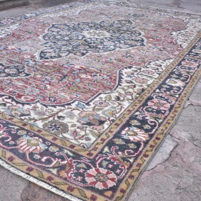 Turkish Oushak Rug, Ushak Carpet Rug, Holbien Carpet, Home Decor Decorative Rug, Vintage Carpet Rug, Living Area Rug, Anatolian Rug 6’9×10’6