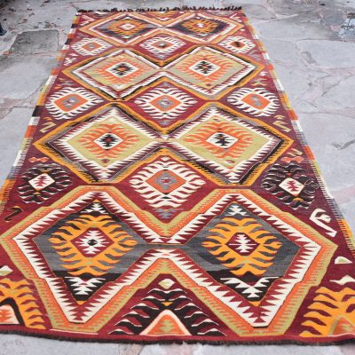 kilim rug, turkish rug kilim, kilim, kilims, turkish kilim rug, tribal kilims, kelim, vintage turkish kilims, old turkish kilims 64”x125”