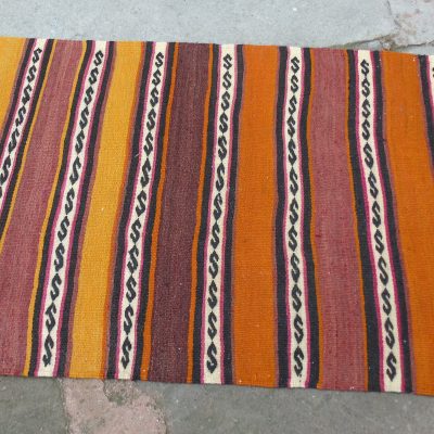 Hallway Kilim Runner Rug, Vintage Anatolian Undyed Kilim Runner Rug, Kilim Runner Rugs, Brown  Bohemian Kitchen Runner Rug 2’4×18’9, Runner