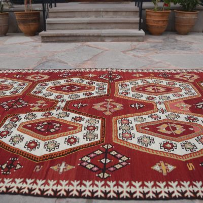 Anatolian Kilim Rug / Turkish Kilim Rug / Kilim / Kilims / Vintage Turkish Kilims / Kelim / Nomadic Kilims / Large Kilim rugs / Kilim Rugs