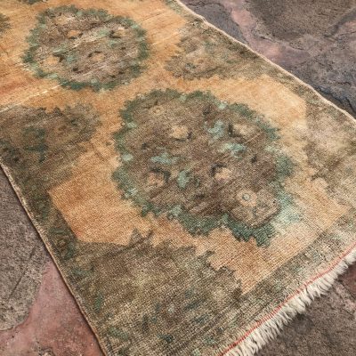 Oushak Handmade Rug, Vintage Oushak Rug, Oriental Rustic Rug, Bohemian Decorative Rug, Home Deco Rug, Oushak Carpet Rug, Turkish Rug 2.7×6.1