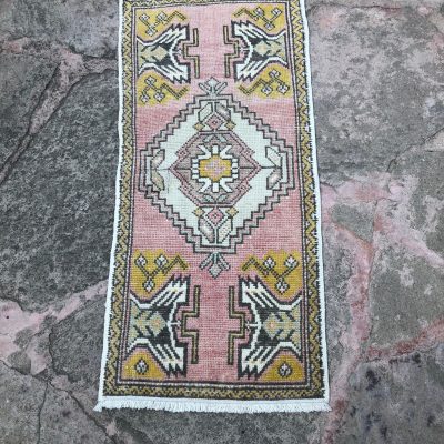 small oushak rugs, vintage small rugs, small turkish rugs, door mat rugs, entryway small rugs, bedside rugs, small oushak rugs, 1’8×3’8