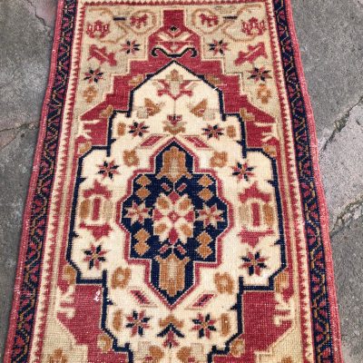 Turkish Rug, Door Mat Rug, Entryway Rug, Tribal Rug, Bedside, Rug, Small oushak rugs, rugs, oushak rug, turkey rugs,rug Bohemian Small Rug,