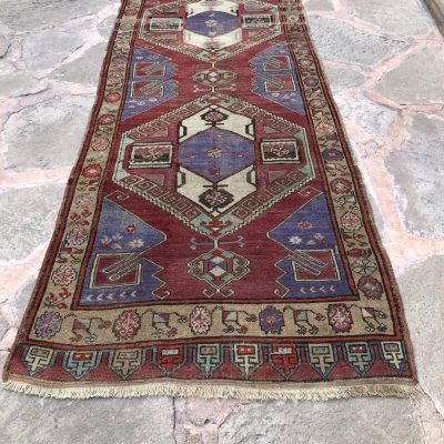 Oushak Rugs, Oushak Runner Rug, Vintage Turkish Runner Rug, Kitchen Runner Rugs, Turkish Rugs, Front Foyer Rug, Area Bohemian Turkish Rugs,