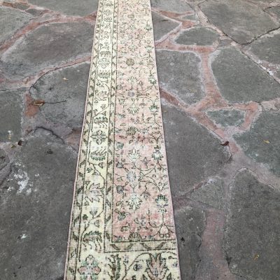 Oushak Runner Rug, Rustic Oushak Runner Rug, Oriental Runner Rugs,  Turkish Vintage Runner Rugs,  Oushak Rug Runner rugs 1’7×11’3