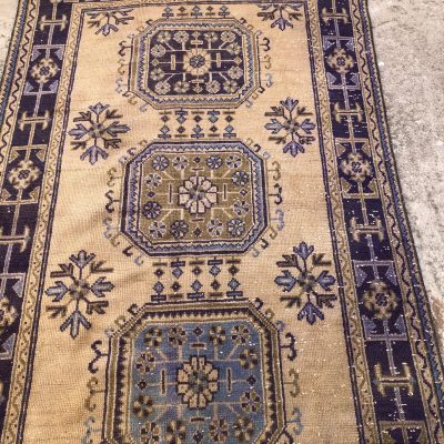 Vintage Oushak Rug, Area Rug, Turkish Area Rug, Decorative Oushak Rug, Living Room Rug, Anatolian Rug, Front Foyer Rug, Large runner rug