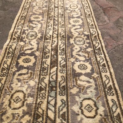 oushak runner rug / turkish runner rug / vintage runner rug / narrow runner rug / runner rug / runners / oriental narrow runner ru 2’4×12’10