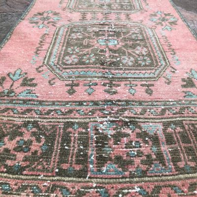 2’8×10’6/ vintage turkish runner rug/ anatolian runner rug/ oushak runner rugs/ Turkish runner rugs/ kitchen runner rug/ entryway runner rug