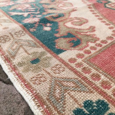 Oushak Rug, Turkish Area Rug, Vintage Oushak Rug, Area Oushak Rug, Turkish Carpet Rug, Oriental Rug, Turkish Oushak Rug, Turkish Rug 4’1×8’5