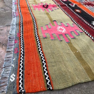 Vintage Turkish Kilim, Area Kilim Rug, Anatolia Kilim Rug, Interior Design Kilim Rug, Colorfull Kilim Rug, Handmade Turkish Kilim Rug 5 x 6