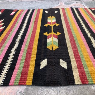 Black Pink  MultiColored Kilim Runner, hallway runner, entry runner kilims, turkish kilim runners, kilim runner rugs, kitchen runner rugs