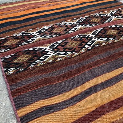 Vintage Old Tribal Turkish Kilim Rug, Small turkish Kilim Rug,  Kilim Rug, Antique Kilim, Nomadic Weaving Wall Decor Rug, Turkish Rugs, Rug