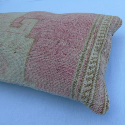 Rustic Lumbar Pillows Covers, Turkish Vintage Lumbar Pillow,  Boho Lumbar Oversize Pillow Cover, 16 x 29 inches /vintage lumbar, Pillow Rug