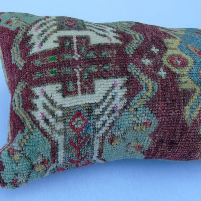 turkish Lumbar Pillow Cover | turkish rug pillow cover | turkish pillow cover ! | Free shipping ! 14 x 33 inches turkish lumbar pillows,