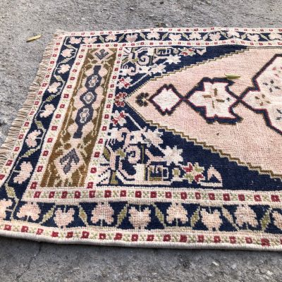 oushak rug, small oushak turkish rug, turkish small rugs handmade turkish small rug, door mat rug, bedside turkish rug bathroom rug, old rug