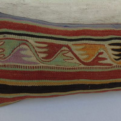 Extra Long Lumbar Turkish Pillow, Boho Pillow, Bedroom Kilim Pillows, LUMBAR Pillow Cover, Kilim Cushion Cover, Home Decor, Turkey Pillow