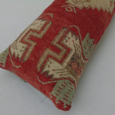 turkish decorative long lumbar pillow Turkish Rug Pillow Cover Anatolian Long Carpet Long Lumbar Pillow Cover | turkish rug pillow cover