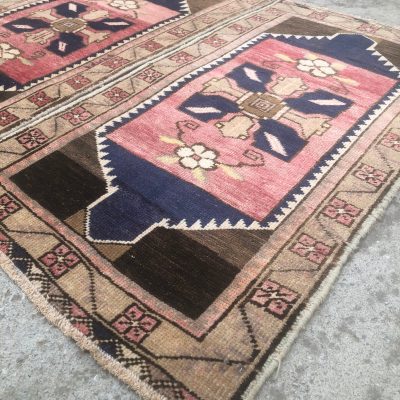 Pair of Small Rugs, Turkish Pair Small Rugs, twin Rugs, pair Turkish rugs, Bed side Small Rugs, Oushak Small Pair Rugs, set of two small rug