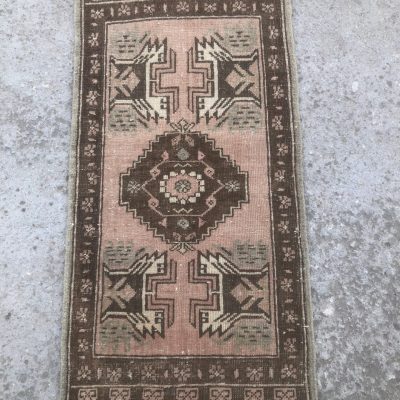 Small Rug, Door Mat, Entry Rug, Vintage Turkish Rug, Decorative Rug, Bedside Rug, Small Turkish Rugs, Console Table Rugs, Powder Room Rugs