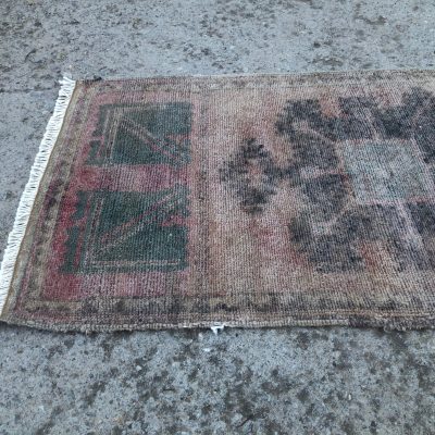 Turkish Small Rug, Coffee Table Placemat, Shoe Mat, Yastik Rug, Cloakroom Small Rug, Door Mat Rug, Oriental Small Rug, Bath Rug, 1’6×3’3