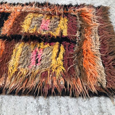 ethnic Turkish rug, Front foyer Rug,Tribal Rug, interior design rug, Turkish Runner Rug, Turkish Rug, Mohair Rug, Shaggy Rug,