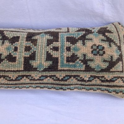 Extra long lumbar pillow Turkish Rug Pillow, Cover Anatolian Long Carpet Long Lumbar Pillow Cover | turkish rug pillow cover, 10” x 54”