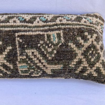 Extra long lumbar pillow Turkish Rug Pillow, Cover Anatolian Long Carpet Long Lumbar Pillow Cover | turkish rug pillow cover, 9”x48”