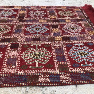 Multi-Colored Decorative Kilim Cicim Rug, Tribal Handmade Turkish Kilim Rug, Turkish Kilims, New Turkish Kilims, Kilims Rug